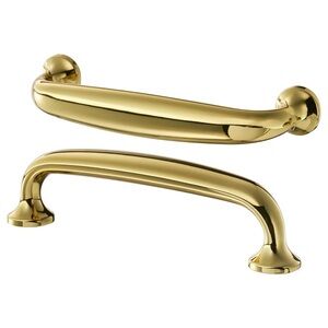 IKEA ENERYDA
Handle, brass color, 4 7/16 "